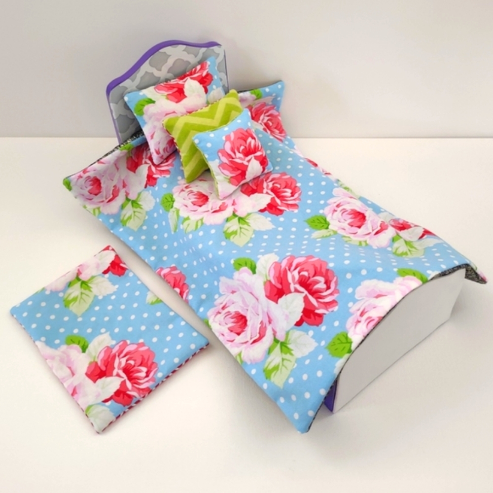 12 Inch Fashion Doll Bedding Set